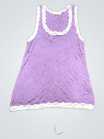 Victoria's Secret Purple Lace Trim Chemise
