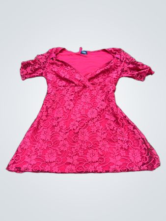 Vanity Red Lace Dress