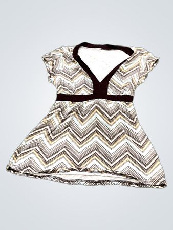 Chevron Pattern Dress