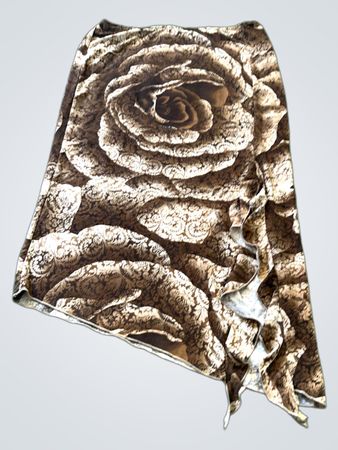 GU Fashion Floral Print Skirt