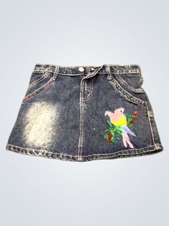 weili denim skirt