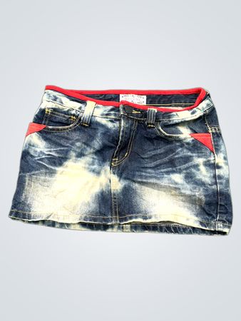RELELEXE Denim Mini Skirt