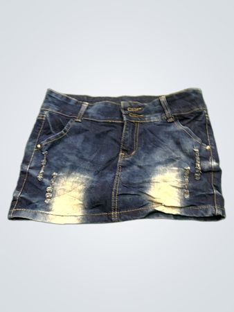 Blue Denim Skirt