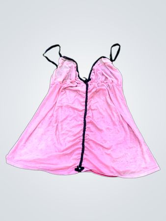 Pink Mesh Camisole