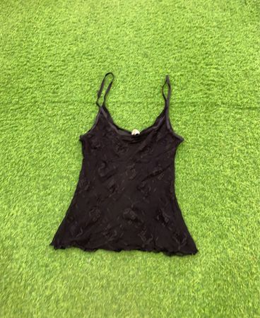 in Extenso Black Lace Cami Top