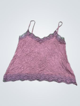 Purple Lace Camisole