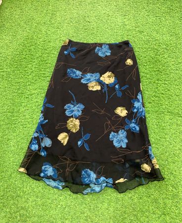 Floral Midi Skirt