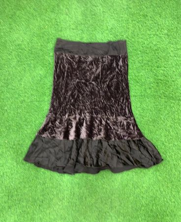 Nougat London Velvet Skirt