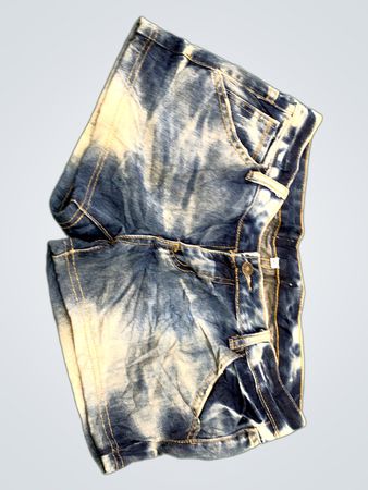 Distressed Denim Shorts