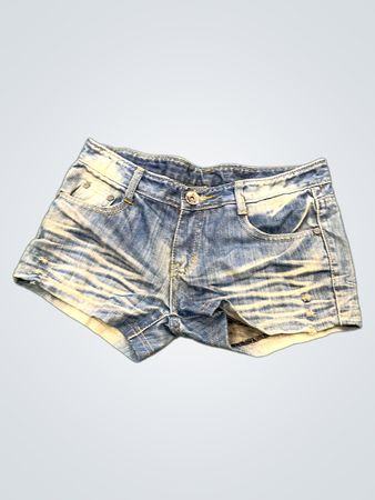 Blue Denim Shorts