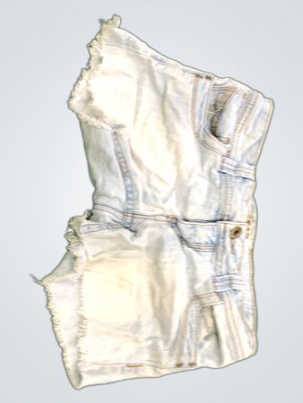 Light Wash Denim Shorts