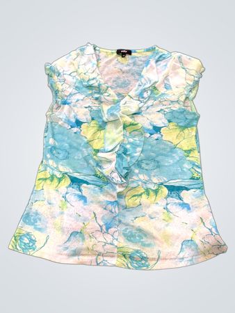 Blouse with Floral Pattern