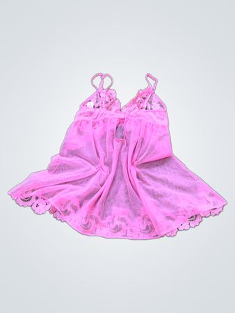Victoria's Secret Pink Lace Chemise