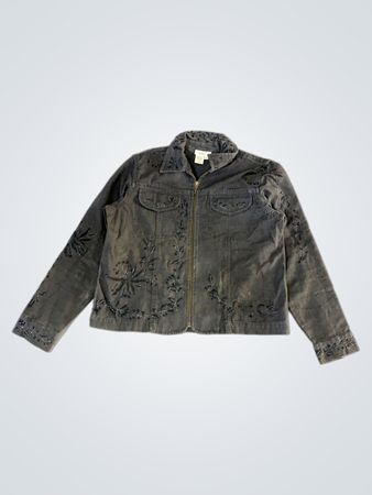 Coldwater Creek Women's Embellished Denim Jacket