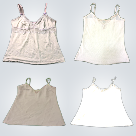 Y2k soft girl cami tops