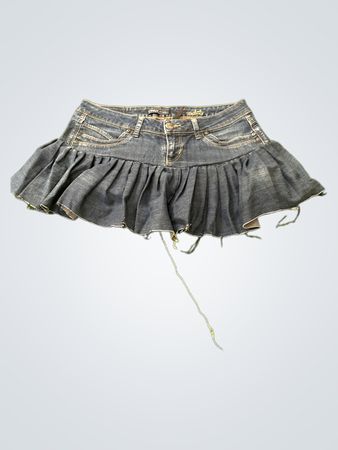 ONLY Denim Rüschenshorts