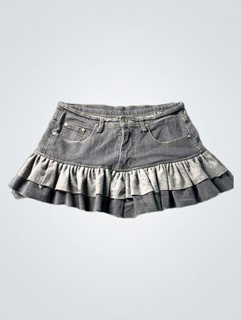 Jeans Rüschenshirt