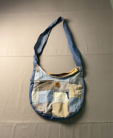 Carhartt Patchwork Denim Shoulder Bag