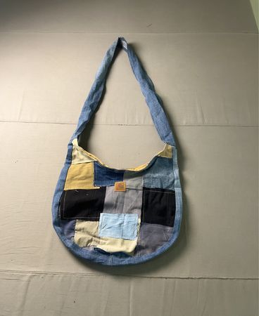 Carhartt Patchwork Denim Shoulder Bag