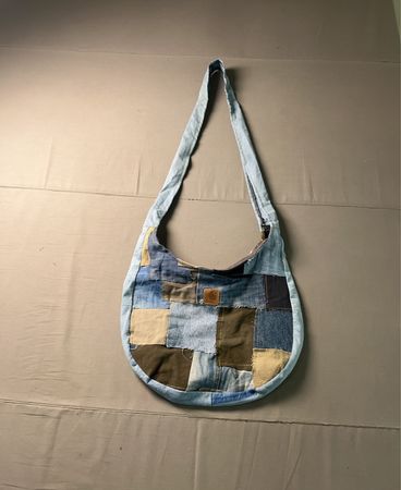 Carhartt Patchwork Denim Shoulder Bag