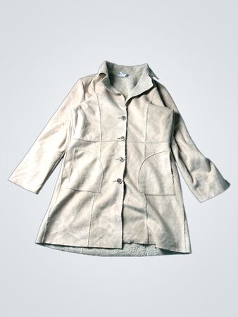 Cabi Suede Sherpa Lined Jacket