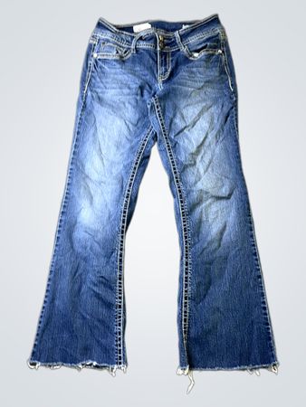 Women's Blue Bootcut Jeans
