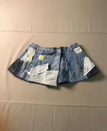 Carhartt Patchwork Denim Minirock