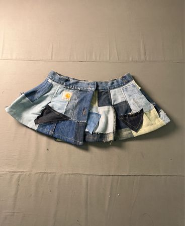 Carhartt Patchwork Denim Minirock