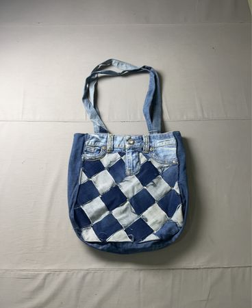 Guess Jeans Denim Tote Bag