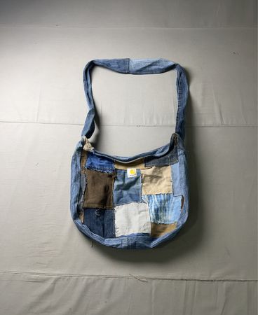 Carhartt Patchwork Denim Shoulder Bag