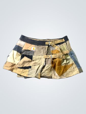 Carhartt Patchwork Denim Minirock