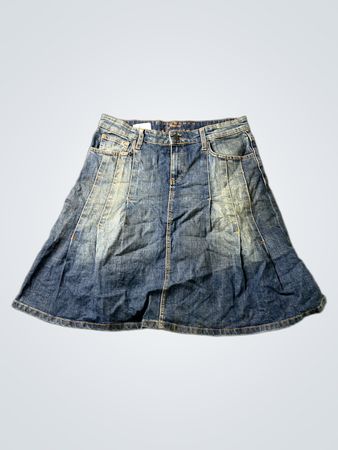 Zara Woman Jeans Skirt