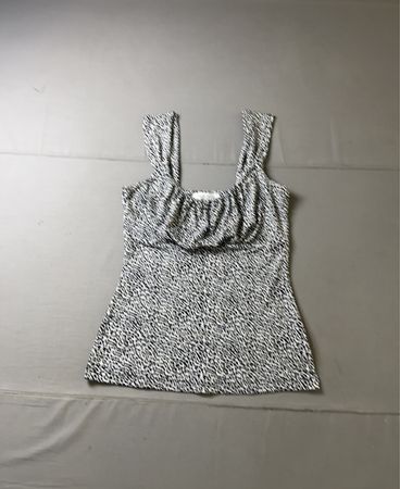 White House Black Market Leopard Print Cami Top