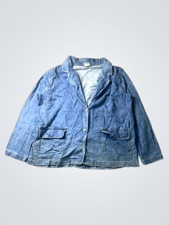 Tudor Court by Haband Denim Blazer