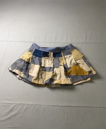 Carhartt Patchwork-Faltenrock