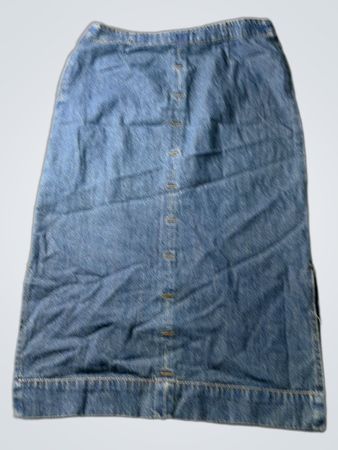 Denim Maxi Skirt