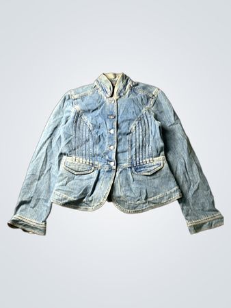 D&M Women's Blue Denim Jacket