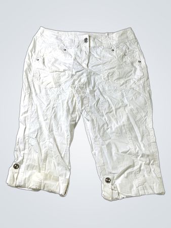 S. Oliver White Cargo Capris