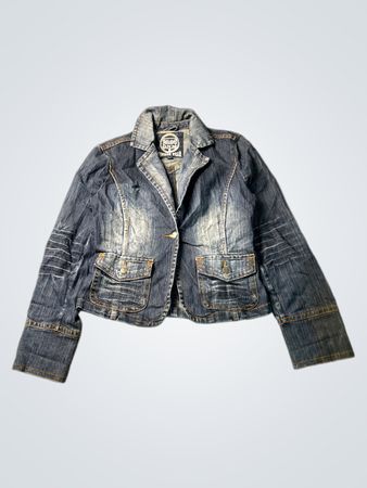 9886 DNM Vêtements Vintage Veste en Jean