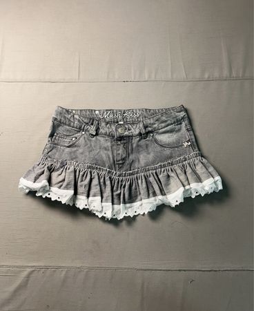 Mash Kiss Denim Ruffle Rock