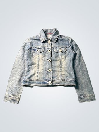 V+Va Embroidered Denim Jacket