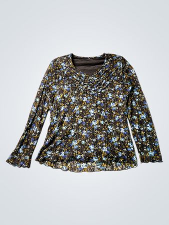 Long Sleeve Floral Top