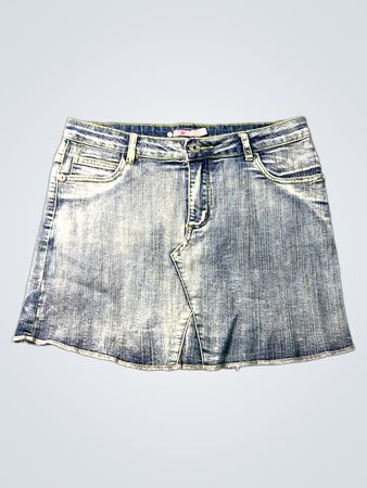Jupe Mini en Denim Bleu W.E.A.R.