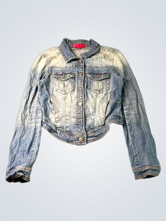 JAQUETA DE JEANS TINSEL TOWN DENIM COUTURE