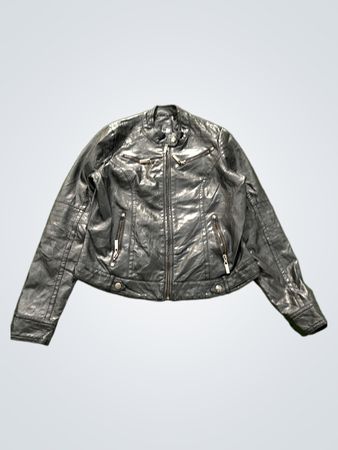 L2 Faux Leather Moto Jacket