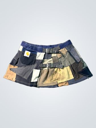 Carhartt Patchwork Denim Minirock