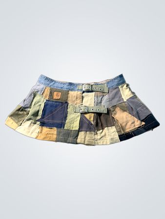 Carhartt Patchwork Denim Minirock