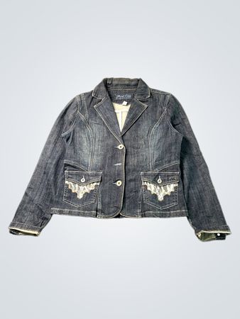 Jaqueta Jeans Point Zero Nicole Benisti