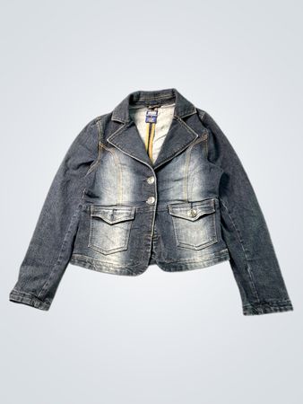 Jaqueta de Stretch em Denim para Mulheres Bum Equipment