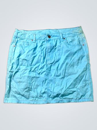 Jetzt. Damen Blauer Jeansrock Größe 14